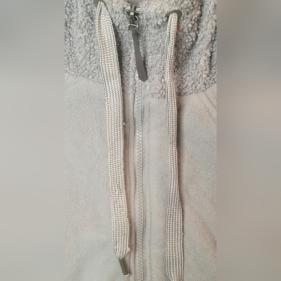 Koolaburra by UGG Cozy Sherpa Jacket Sz XL Truffle Mauve Hooded Zip Up Fleece - Picture 8 of 16